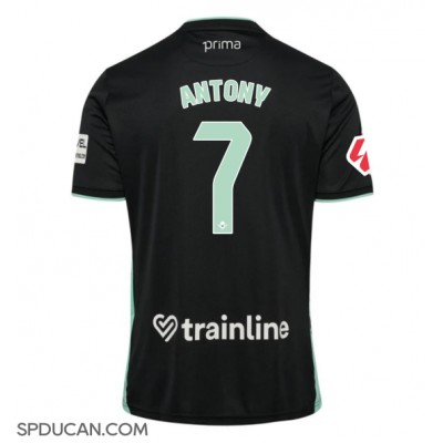 Muški Nogometni Dres Real Betis Antony #7 Rezervni 2025-26 Kratak Rukav Muški Nogometni Dres Real Betis Antony #7 Rezervni 2025-26 Kratak Rukav